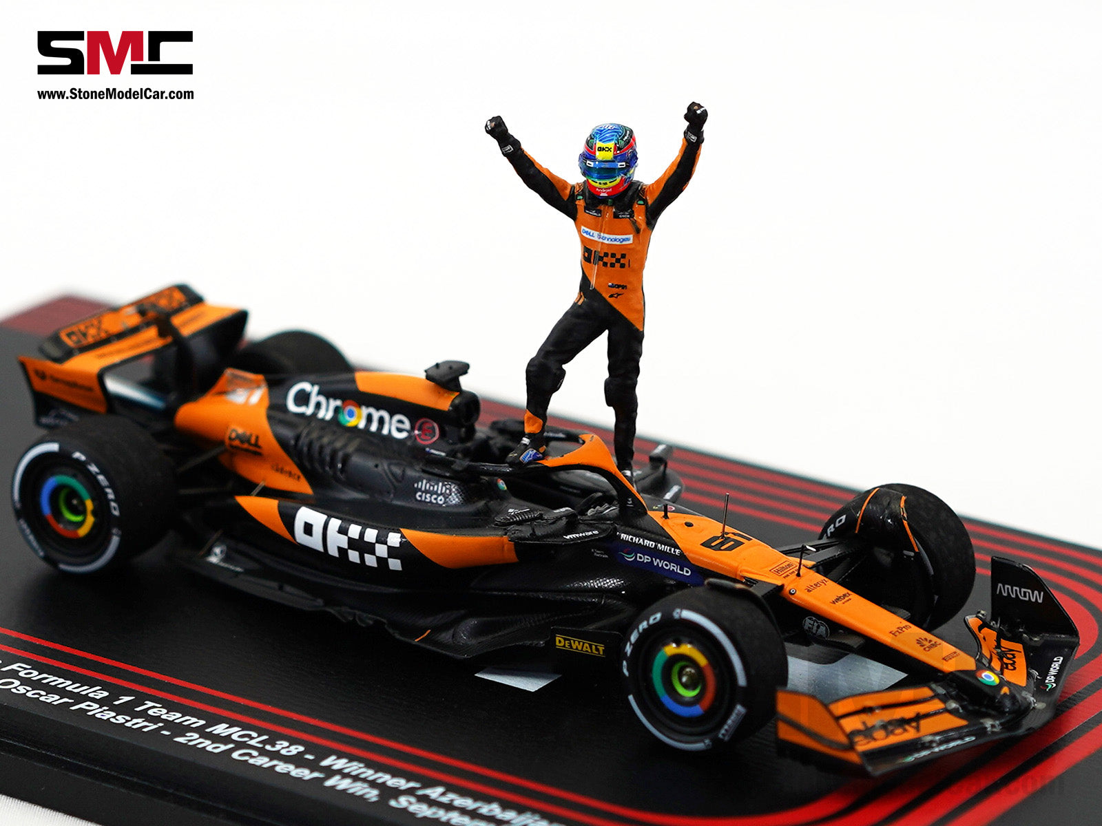 McLaren F1 MCL38 #81 Oscar Piastri Azerbaijan GP Winner 2024 2nd