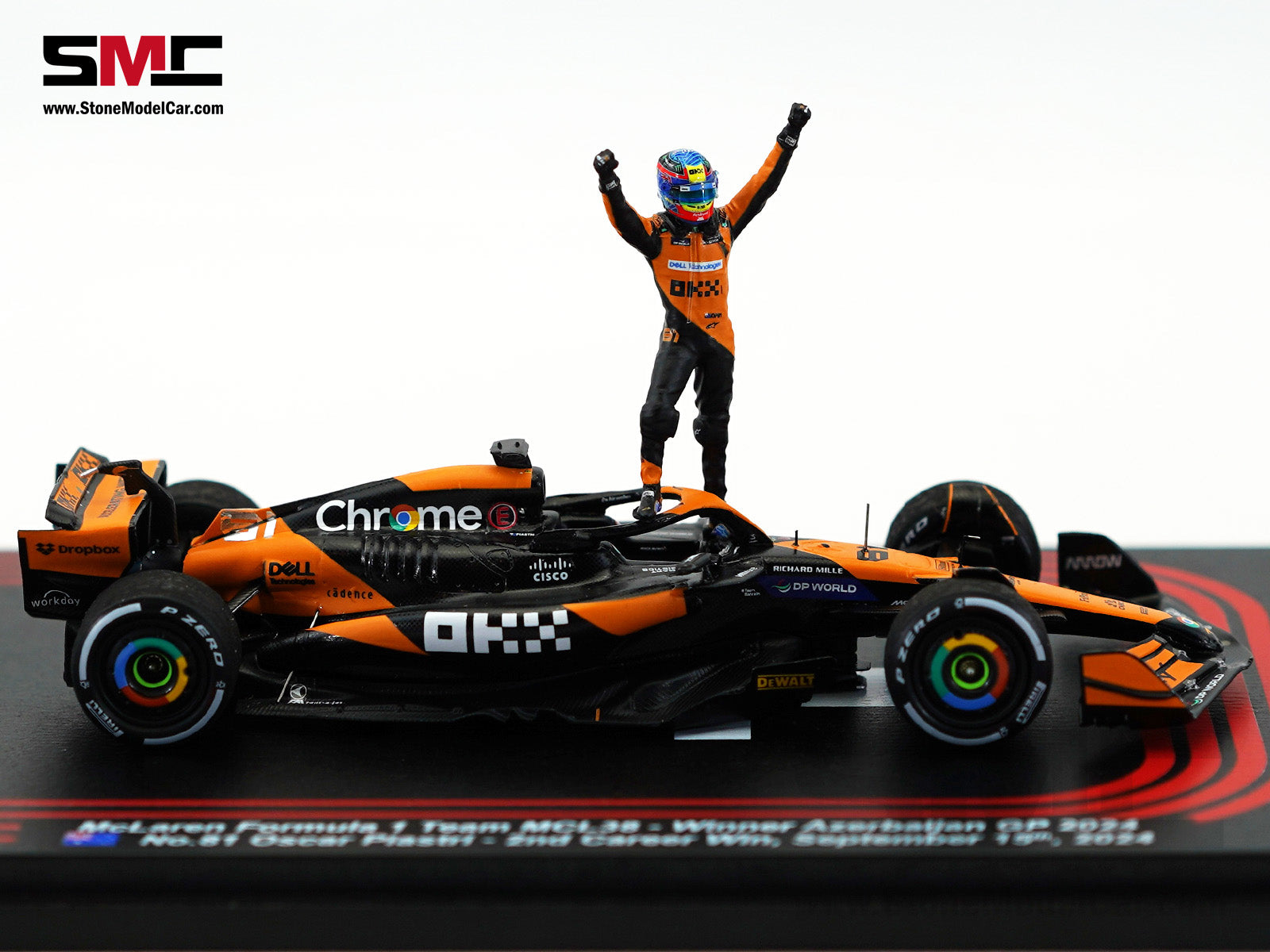 McLaren F1 MCL38 #81 Oscar Piastri Azerbaijan GP Winner 2024 2nd
