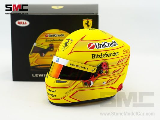 Ferrari F1 SF-26 #44 Lewis Hamilton Season 2026 BELL 1:2 Miniature Helmet