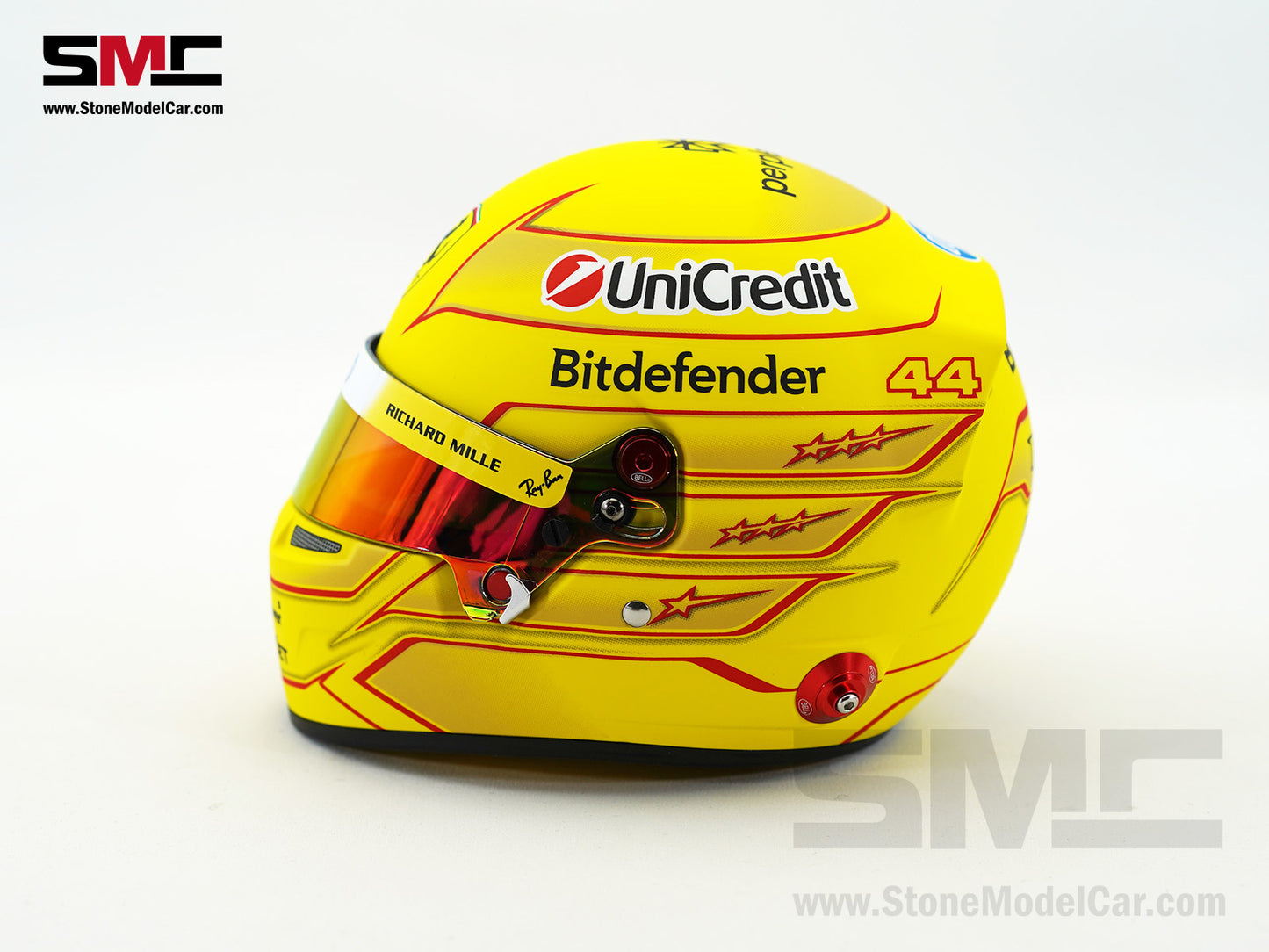 Ferrari F1 SF-26 #44 Lewis Hamilton Season 2026 BELL 1:2 Miniature Helmet