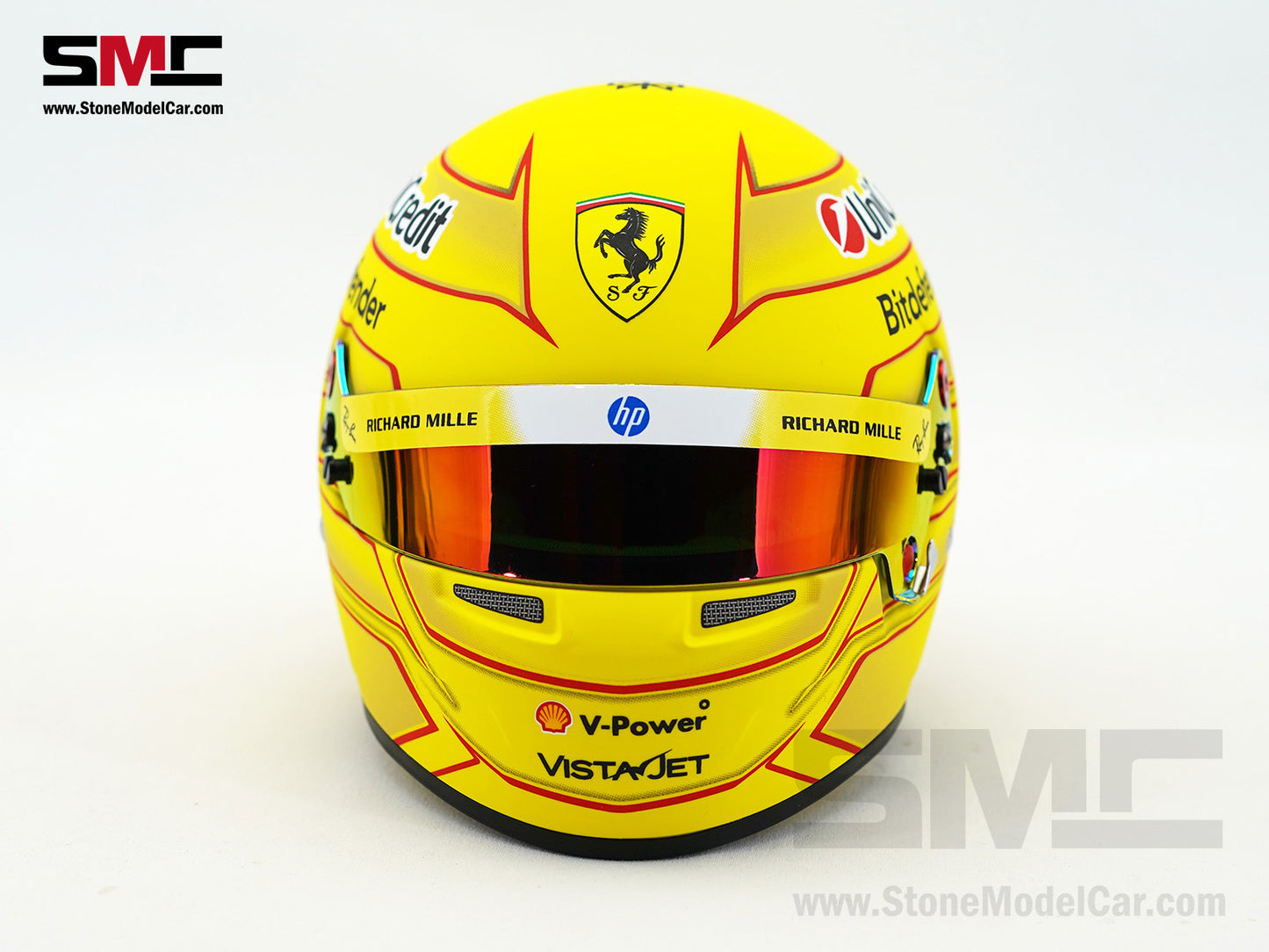 Ferrari F1 SF-26 #44 Lewis Hamilton Season 2026 BELL 1:2 Miniature Helmet