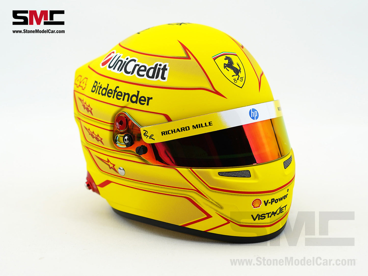 Ferrari F1 SF-26 #44 Lewis Hamilton Season 2026 BELL 1:2 Miniature Helmet