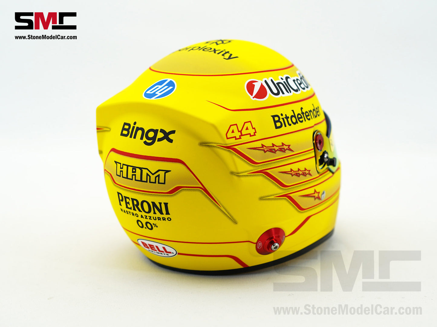 Ferrari F1 SF-26 #44 Lewis Hamilton Season 2026 BELL 1:2 Miniature Helmet