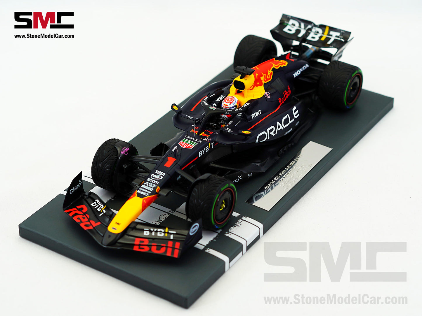 Red Bull F1 RB20 #1 Max Verstappen Brazil GP Winner 2024 World Champion 1:18 MINICHAMPS MV Edition 172