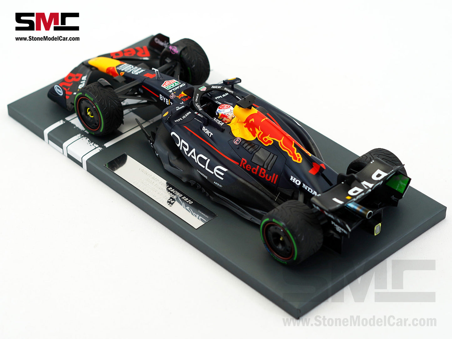 Red Bull F1 RB20 #1 Max Verstappen Brazil GP Winner 2024 World Champion 1:18 MINICHAMPS MV Edition 172