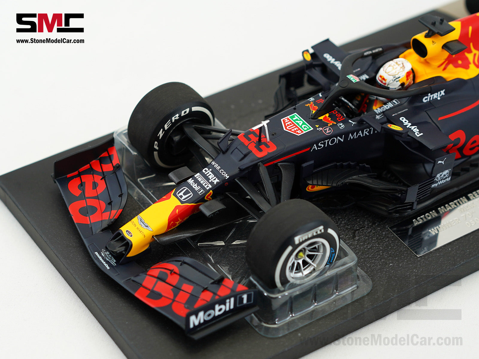 Red Bull F1 RB16 #33 Max Verstappen 70th Anniversary GP 2020