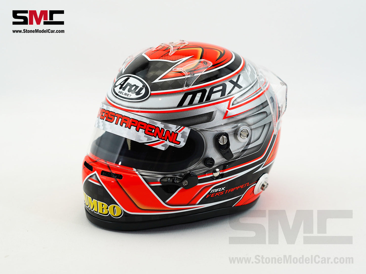 Van Amersfoort Racing F3 Max Verstappen 2014 Formula 3 Arai 1:2 Schuberth Miniature Helmet