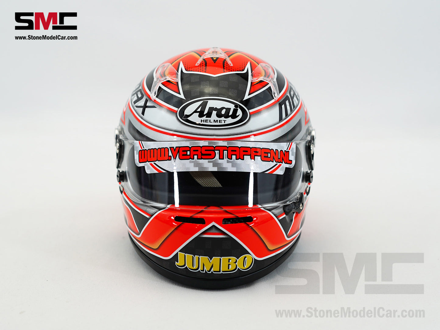 Van Amersfoort Racing F3 Max Verstappen 2014 Formula 3 Arai 1:2 Schuberth Miniature Helmet