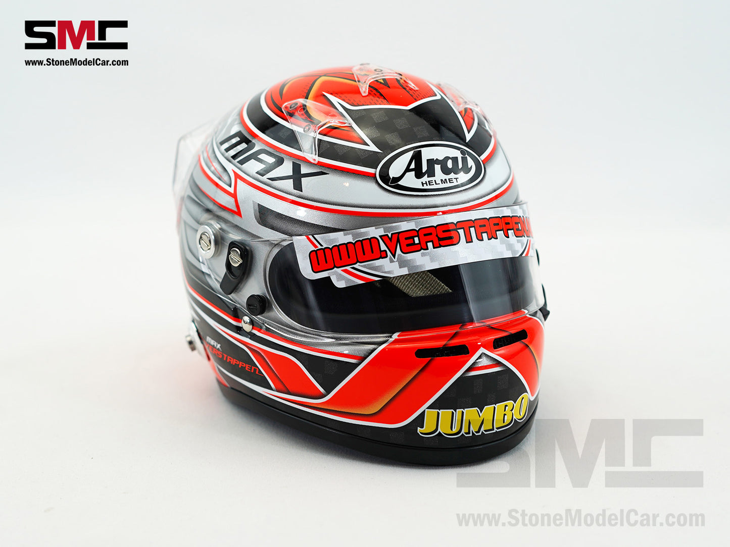 Van Amersfoort Racing F3 Max Verstappen 2014 Formula 3 Arai 1:2 Schuberth Miniature Helmet
