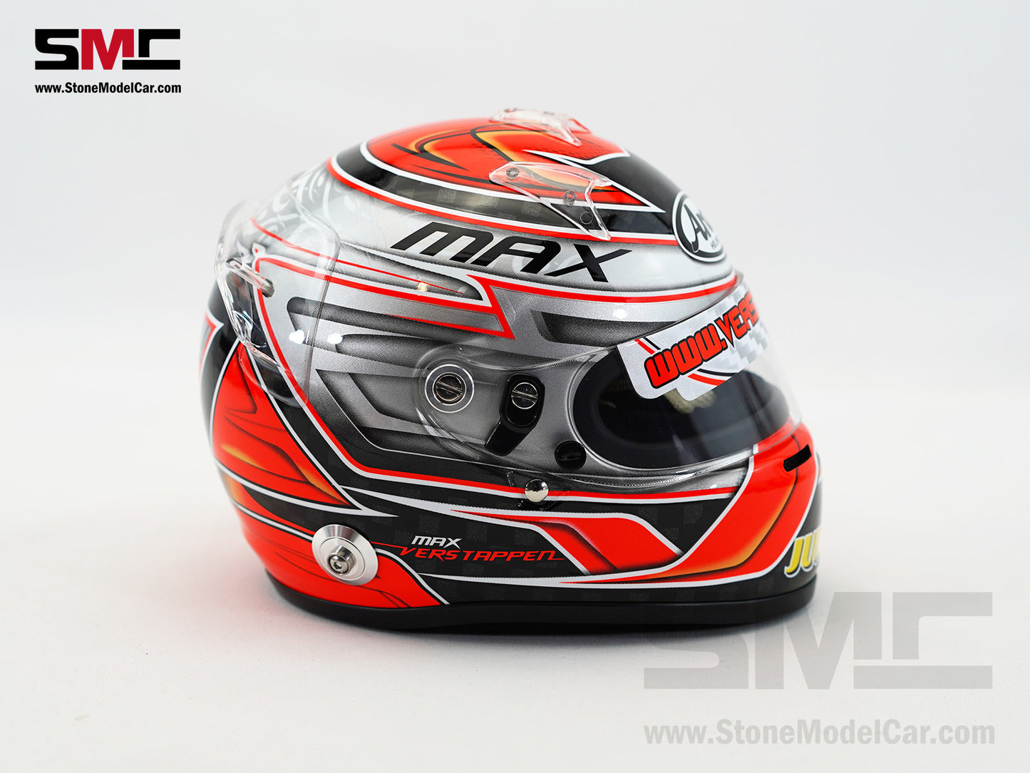 Van Amersfoort Racing F3 Max Verstappen 2014 Formula 3 Arai 1:2 Schuberth Miniature Helmet