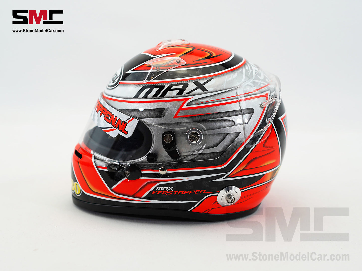 Van Amersfoort Racing F3 Max Verstappen 2014 Formula 3 Arai 1:2 Schuberth Miniature Helmet
