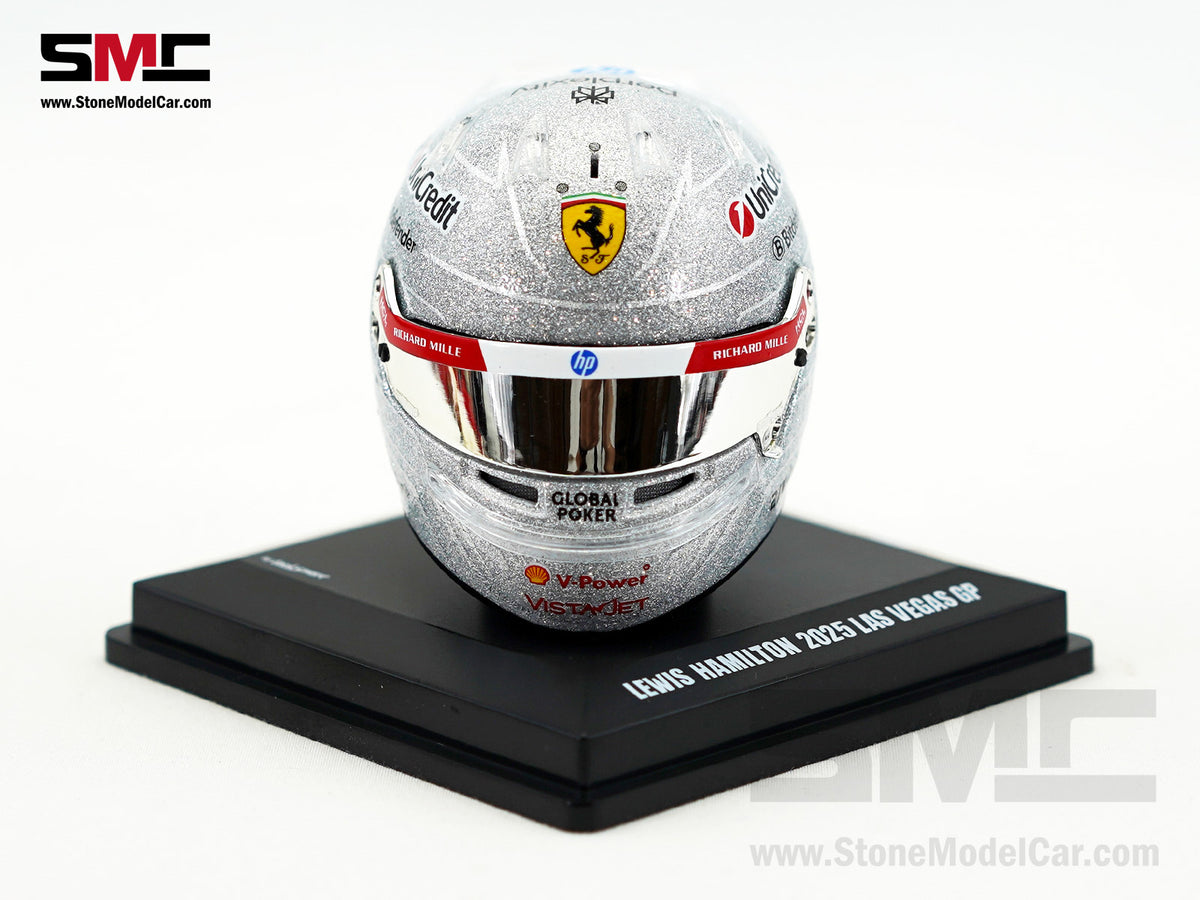 Ferrari HP F1 SF-25 #44 Lewis Hamilton Las Vegas GP 2025 Looksmart 1:5 BELL Helmet
