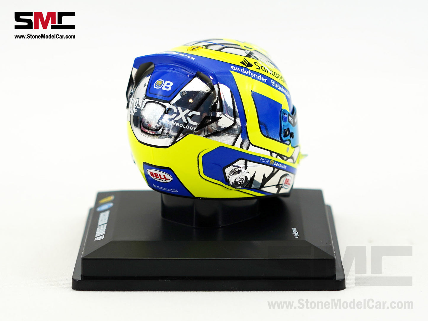 Ferrari F1 SF-24 #38 Oliver Bearman Saudi Arabia GP 2024 1st Career Point Looksmart 1:5 Helmet