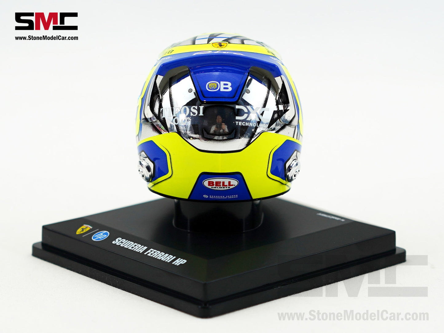 Ferrari F1 SF-24 #38 Oliver Bearman Saudi Arabia GP 2024 1st Career Point Looksmart 1:5 Helmet