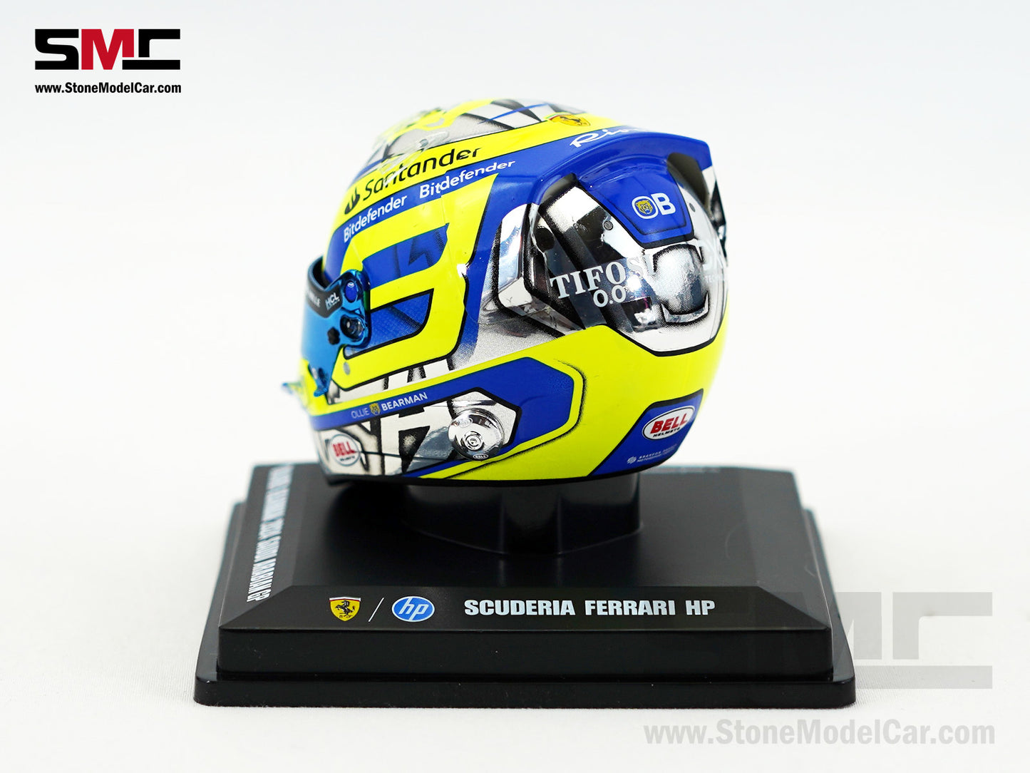 Ferrari F1 SF-24 #38 Oliver Bearman Saudi Arabia GP 2024 1st Career Point Looksmart 1:5 Helmet