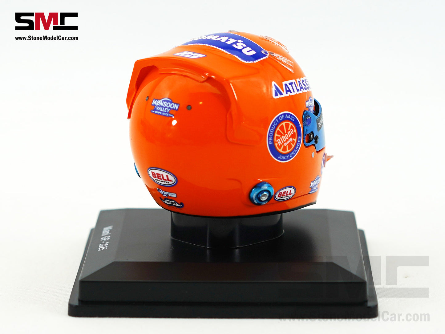 Williams F1 FW47 #23 Alexander Albon US Miami GP 2025 Spark 1:5 Miniature Helmet