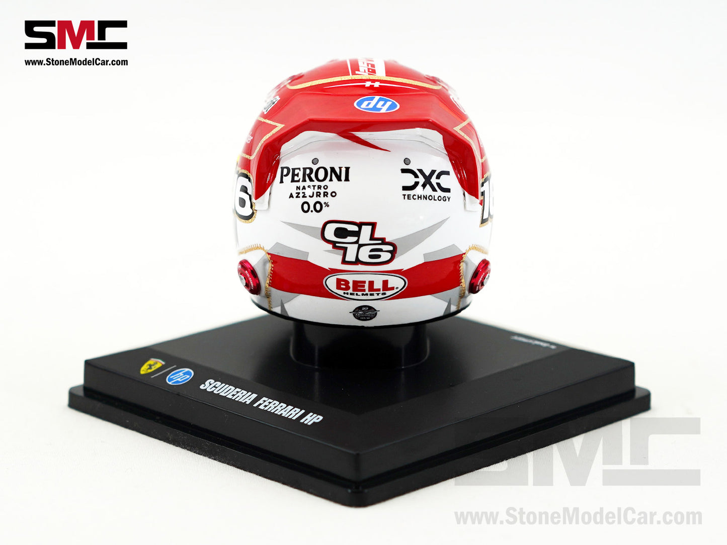 Ferrari HP F1 SF-25 #16 Charles Leclerc Las Vegas GP 2025 Looksmart 1:5 BELL Helmet