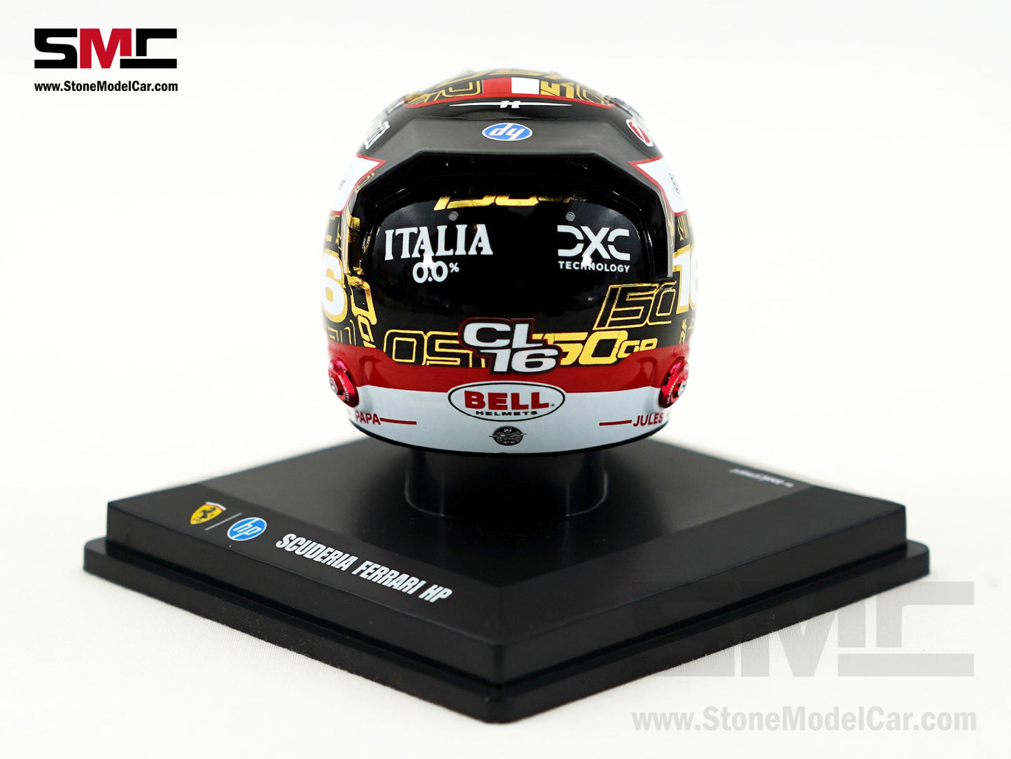 Ferrari HP F1 SF-25 #16 Charles Leclerc Abu Dhabi GP 2025 Looksmart 1:5 BELL Helmet