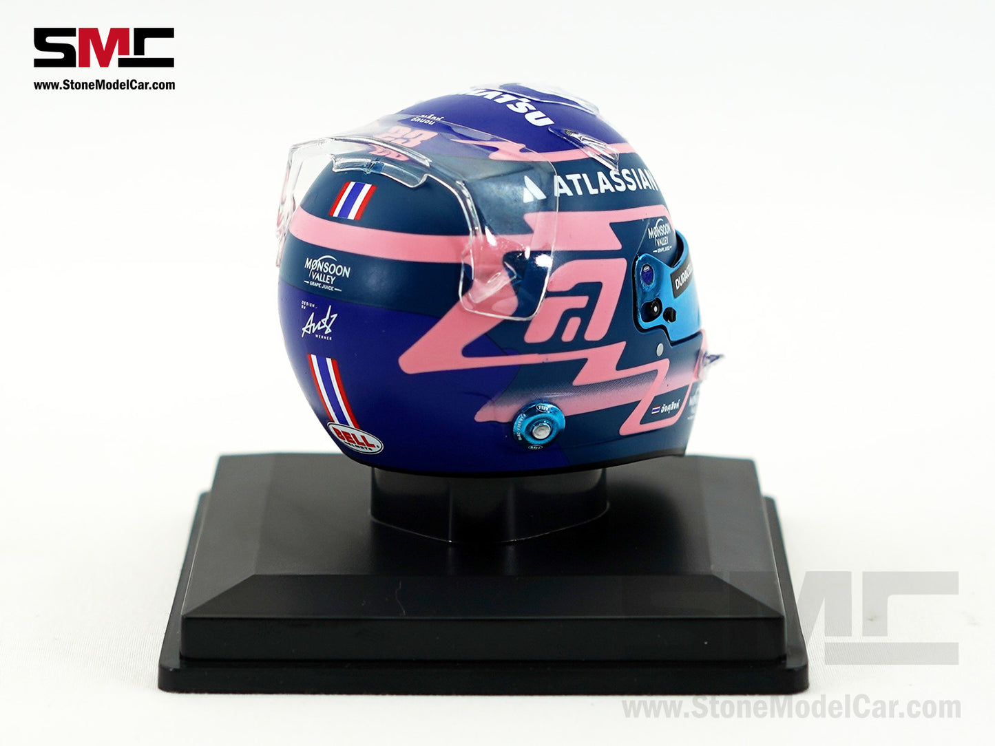 Williams F1 FW47 #23 Alexander Albon Year 2025 Spark 1:5 Miniature Helmet 5HF190