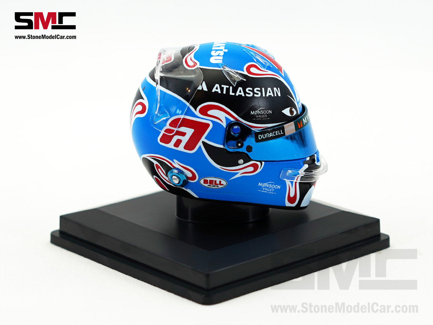 Williams F1 FW47 #23 Alexander Albon Chinese GP 2025 Spark 1:5 Miniature Helmet