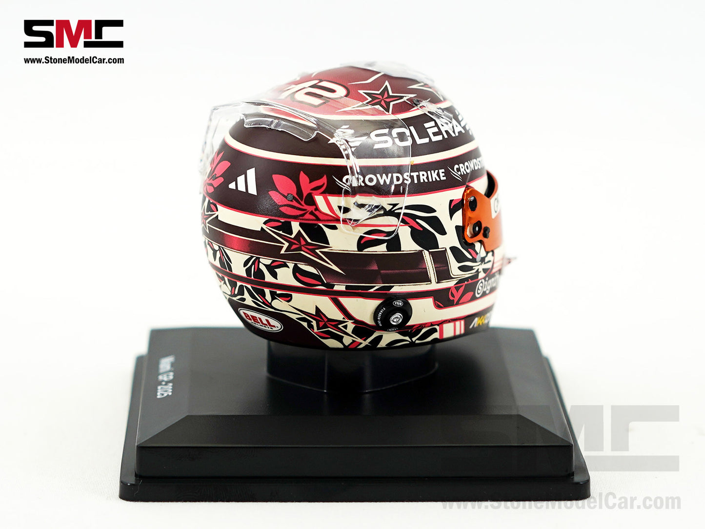 Mercedes F1 W16 #12 Kimi Antonelli Miami GP 2025 Sprint Pole Spark 1:5 Helmet