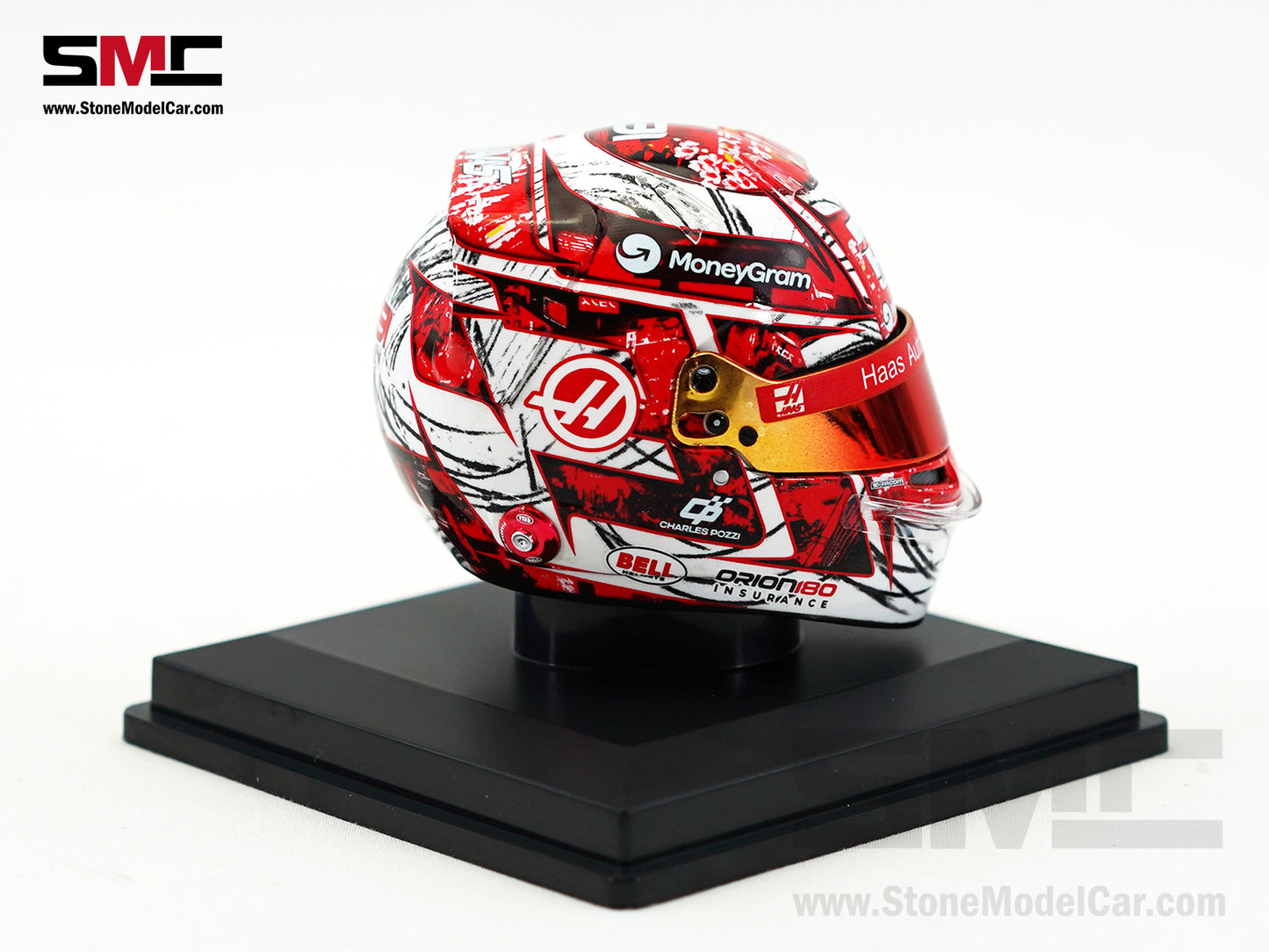 Haas F1 Team VF-25 #31 Esteban Ocon Japanese GP 2025 Spark 1:5 Helmet