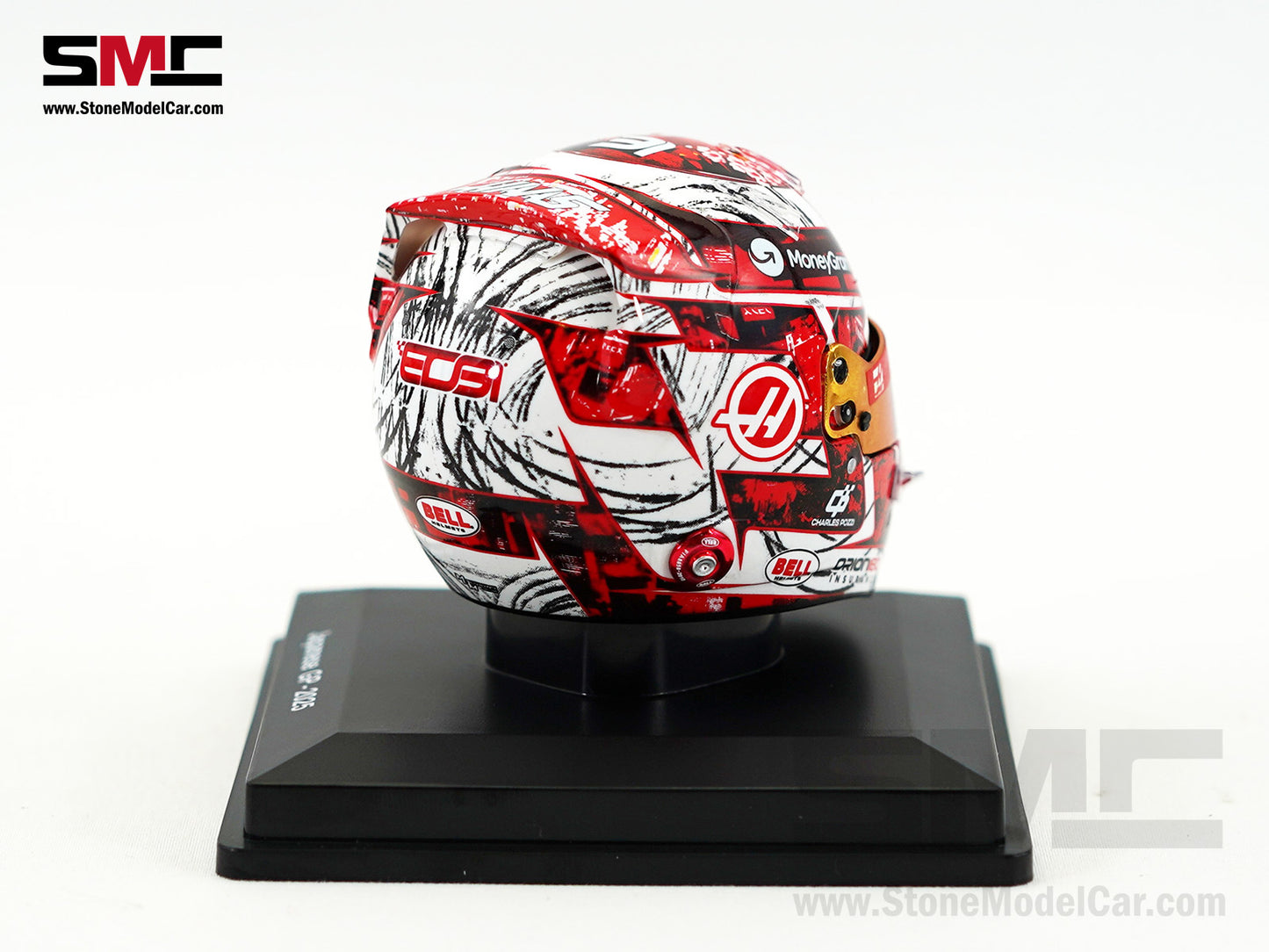 Haas F1 Team VF-25 #31 Esteban Ocon Japanese GP 2025 Spark 1:5 Helmet