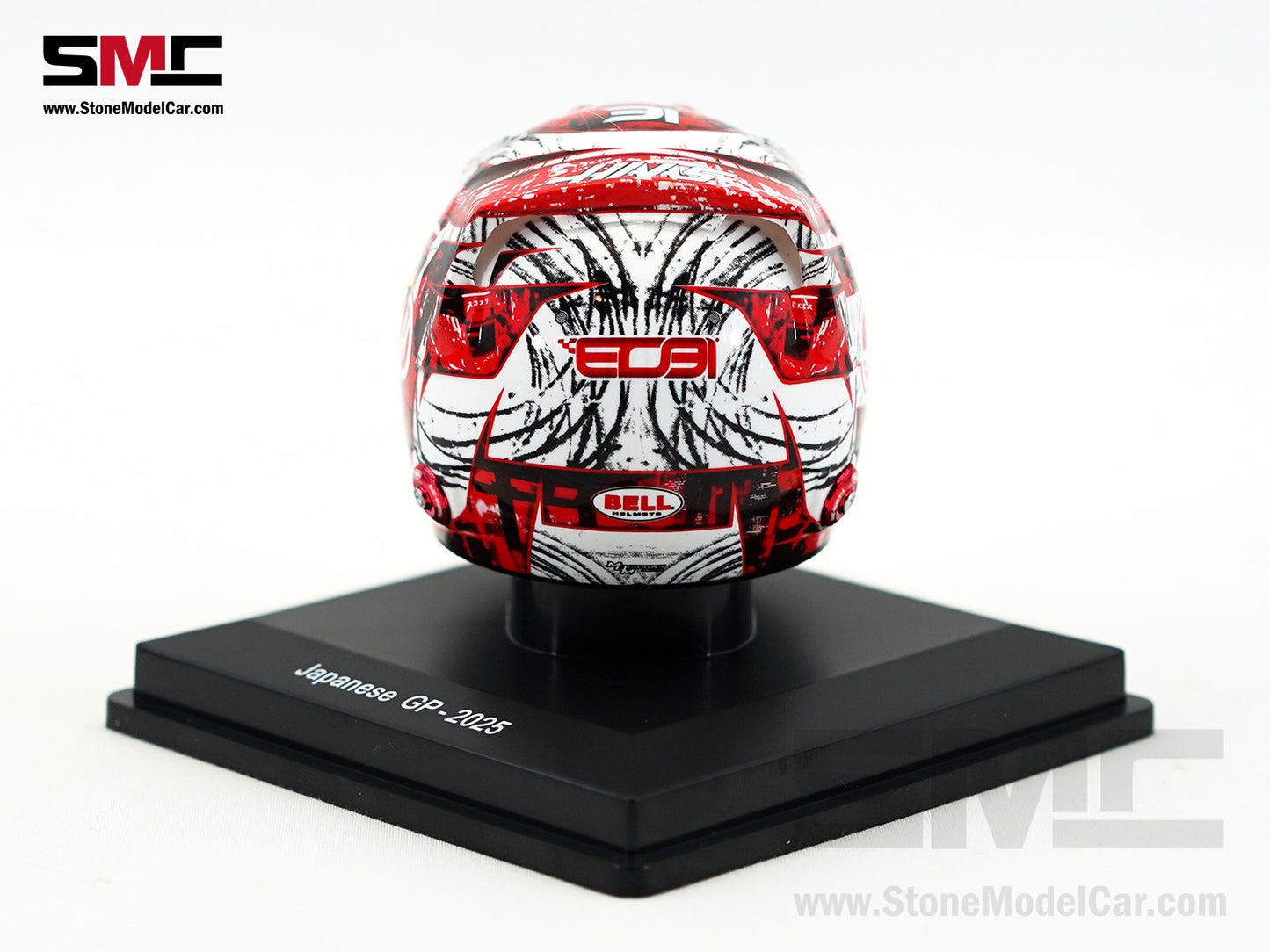 Haas F1 Team VF-25 #31 Esteban Ocon Japanese GP 2025 Spark 1:5 Helmet