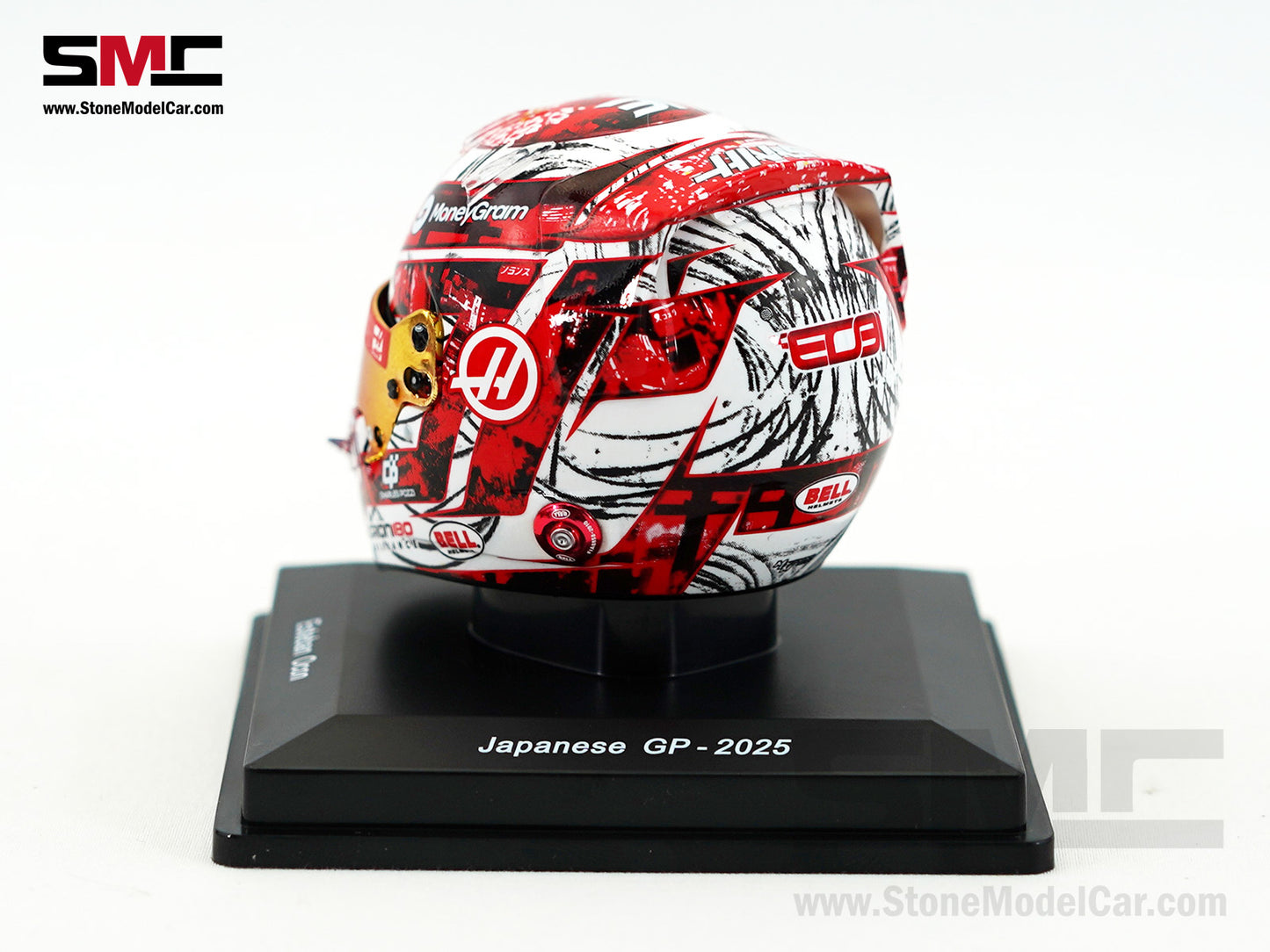 Haas F1 Team VF-25 #31 Esteban Ocon Japanese GP 2025 Spark 1:5 Helmet