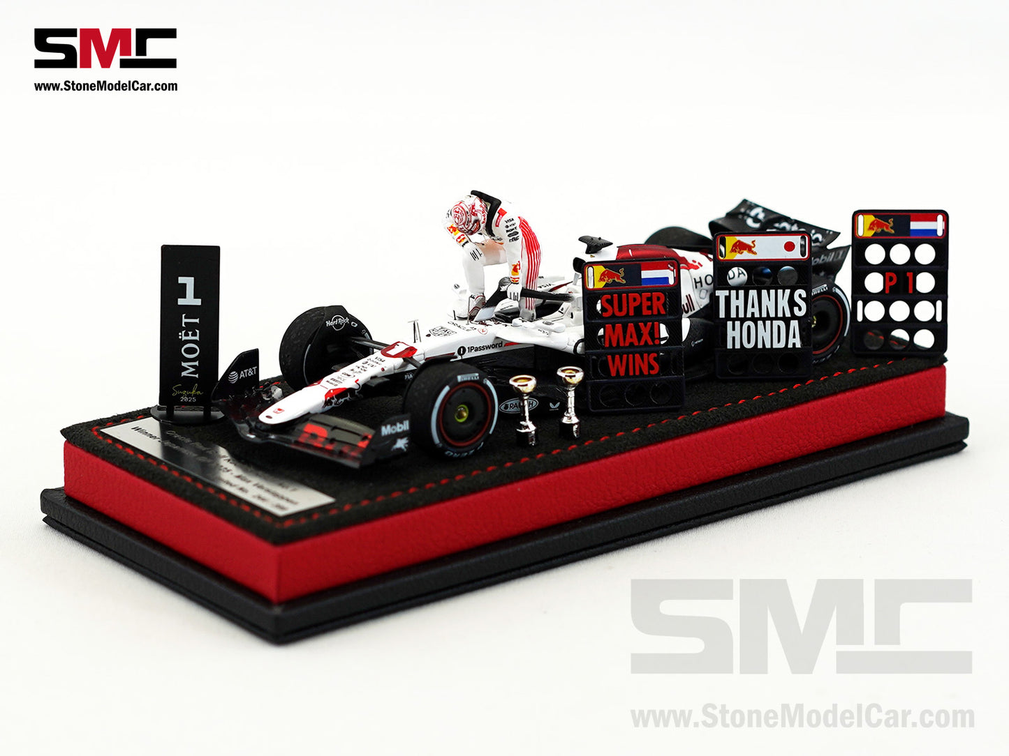 Red Bull F1 RB21 #1 Max Verstappen Japanese GP Winner 2025 1:43 Spark Figure Edition