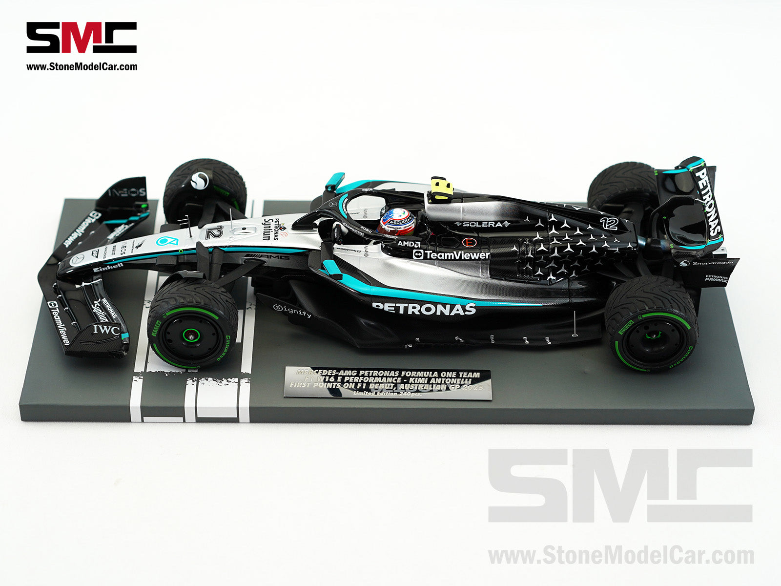 Mercedes F1 W16 #12 Kimi Antonelli Australian GP 2025 4th 1:18