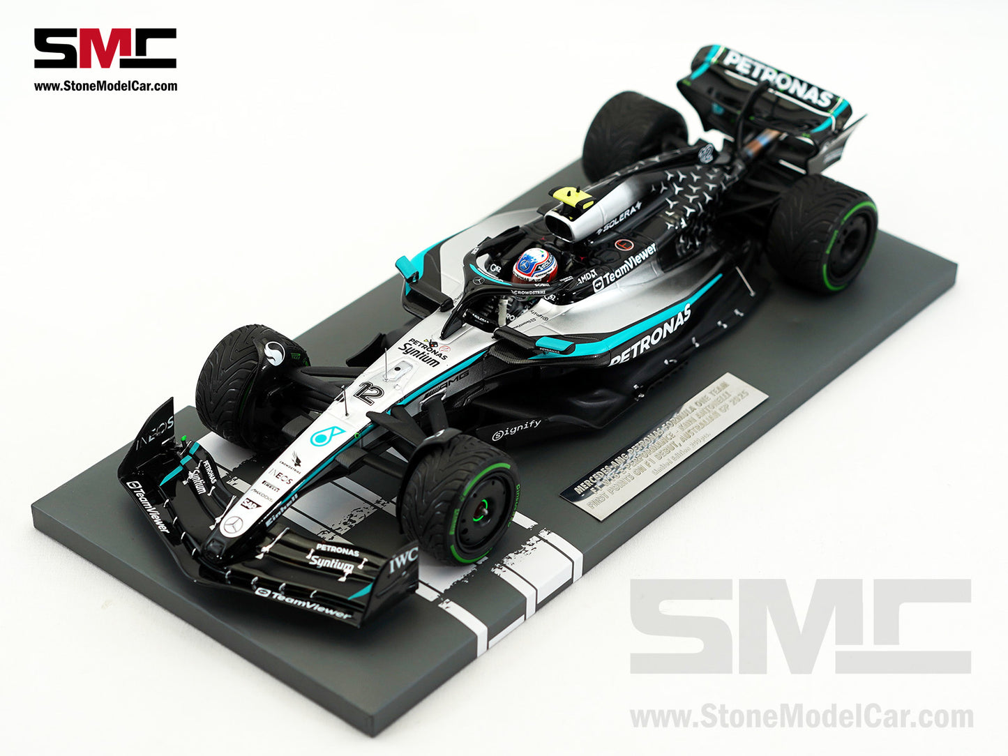 Mercedes F1 W16 #12 Kimi Antonelli Australian GP 2025 4th 1:18 MINICHAMPS