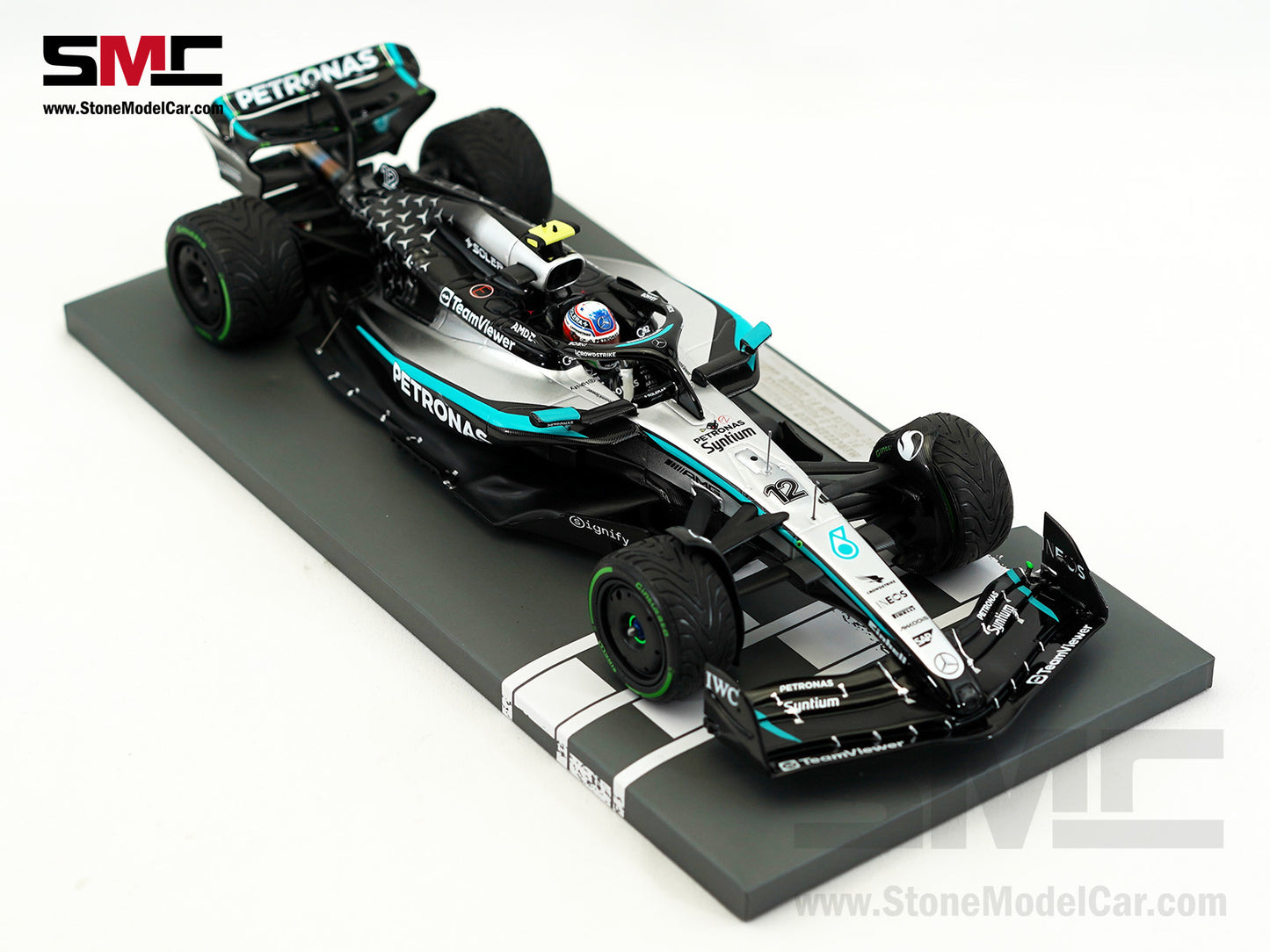 Mercedes F1 W16 #12 Kimi Antonelli Australian GP 2025 4th 1:18 MINICHAMPS