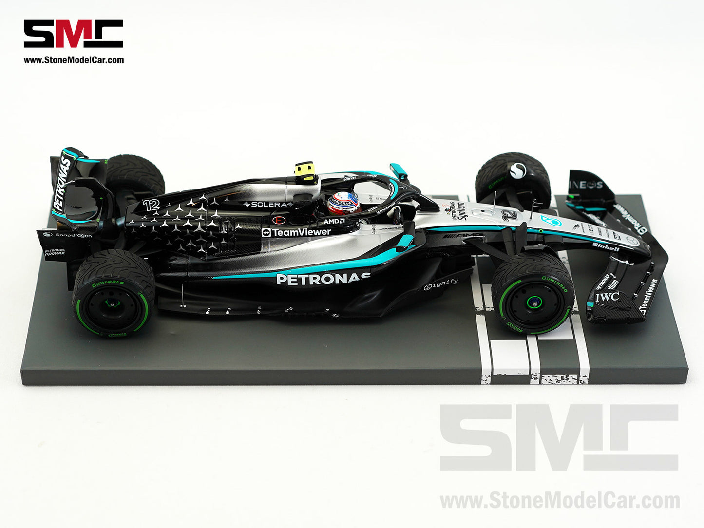 Mercedes F1 W16 #12 Kimi Antonelli Australian GP 2025 4th 1:18 MINICHAMPS