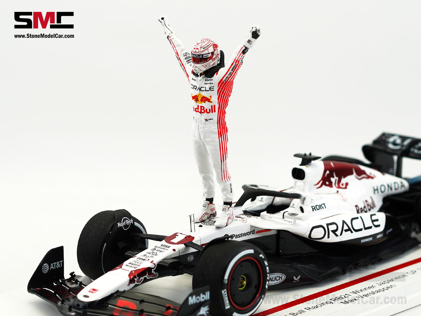 Red Bull F1 RB21 #1 Max Verstappen Japanese GP Winner 2025 1:18 Spark Figure Special