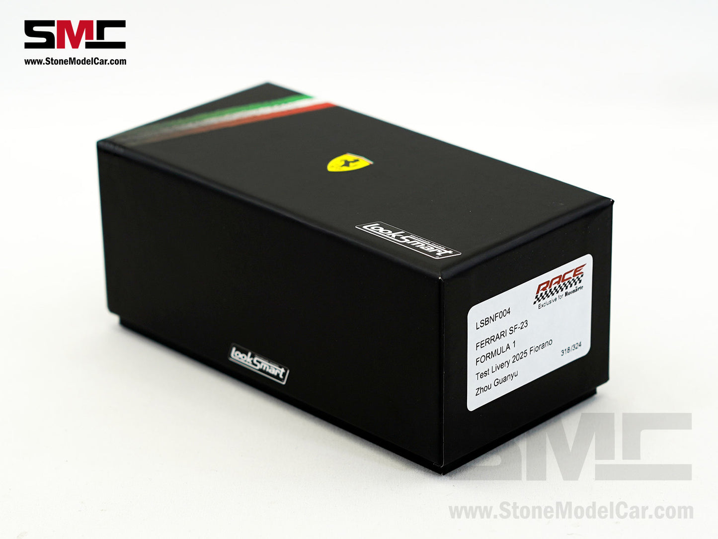 Ferrari F1 SF-23 #38 Zhou Guanyu Fiorano Test 2025 Looksmart 1:43 Special Edition LSBNF004