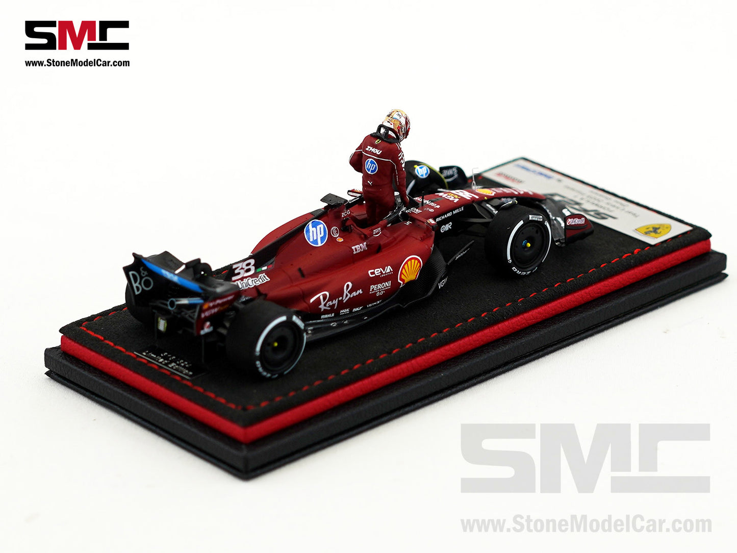 Ferrari F1 SF-23 #38 Zhou Guanyu Fiorano Test 2025 Looksmart 1:43 Special Edition LSBNF004
