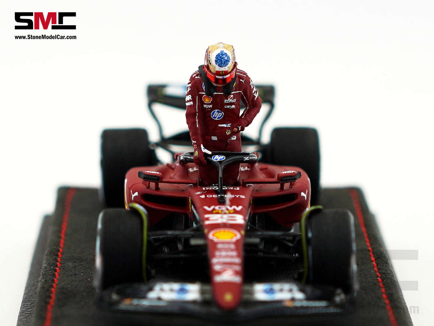 Ferrari F1 SF-23 #38 Zhou Guanyu Fiorano Test 2025 Looksmart 1:43 Special Edition LSBNF004