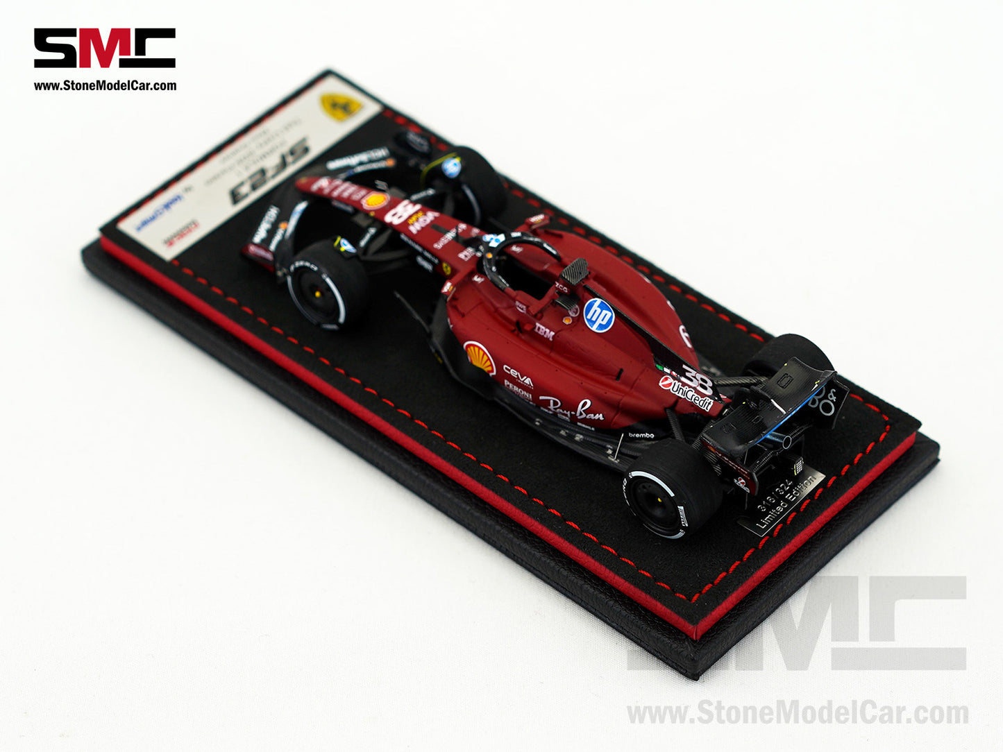 Ferrari F1 SF-23 #38 Zhou Guanyu Fiorano Test 2025 Looksmart 1:43 Special Edition LSBNF004