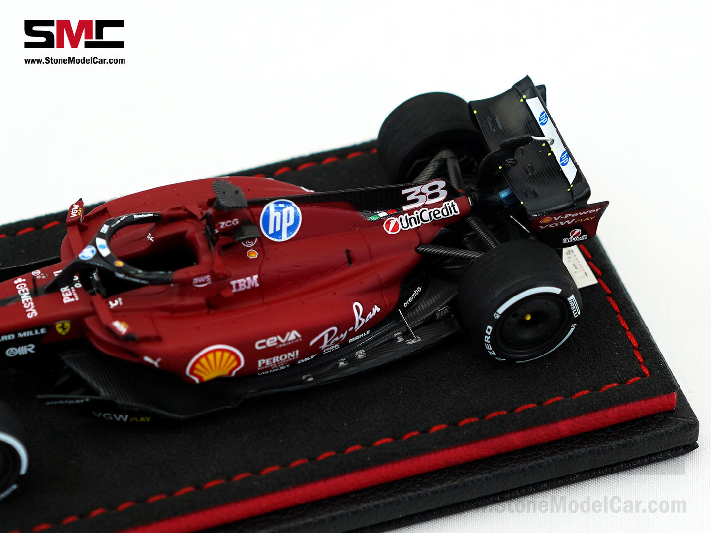 Ferrari F1 SF-23 #38 Zhou Guanyu Fiorano Test 2025 Looksmart 1:43 Special Edition LSBNF004