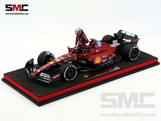 Ferrari F1 SF-23 #38 Zhou Guanyu Fiorano Test 2025 Looksmart 1:18 Special Edition LS18BNF004