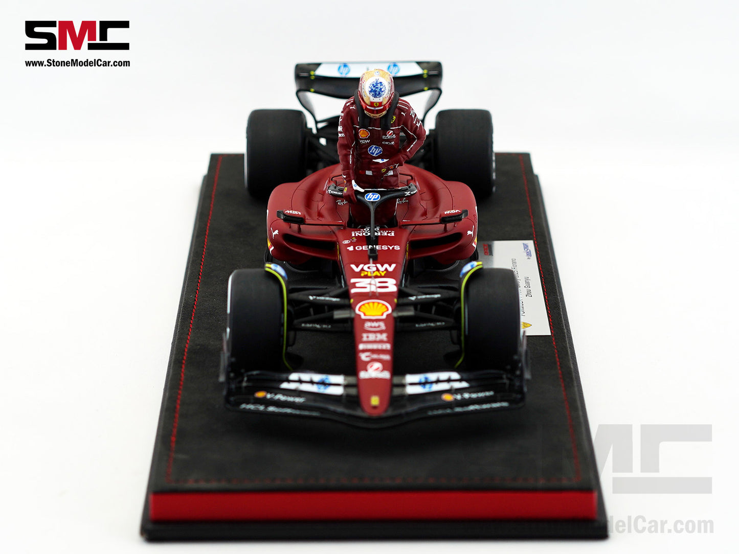 Ferrari F1 SF-23 #38 Zhou Guanyu Fiorano Test 2025 Looksmart 1:18 Special Edition LS18BNF004