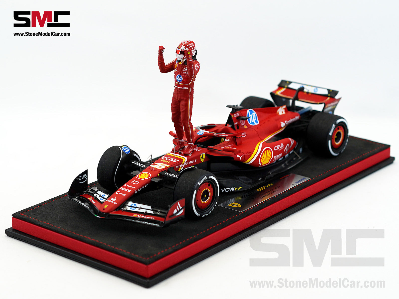 Ferrari F1 SF-24 #16 Charles Leclerc Winner Monaco GP 2024