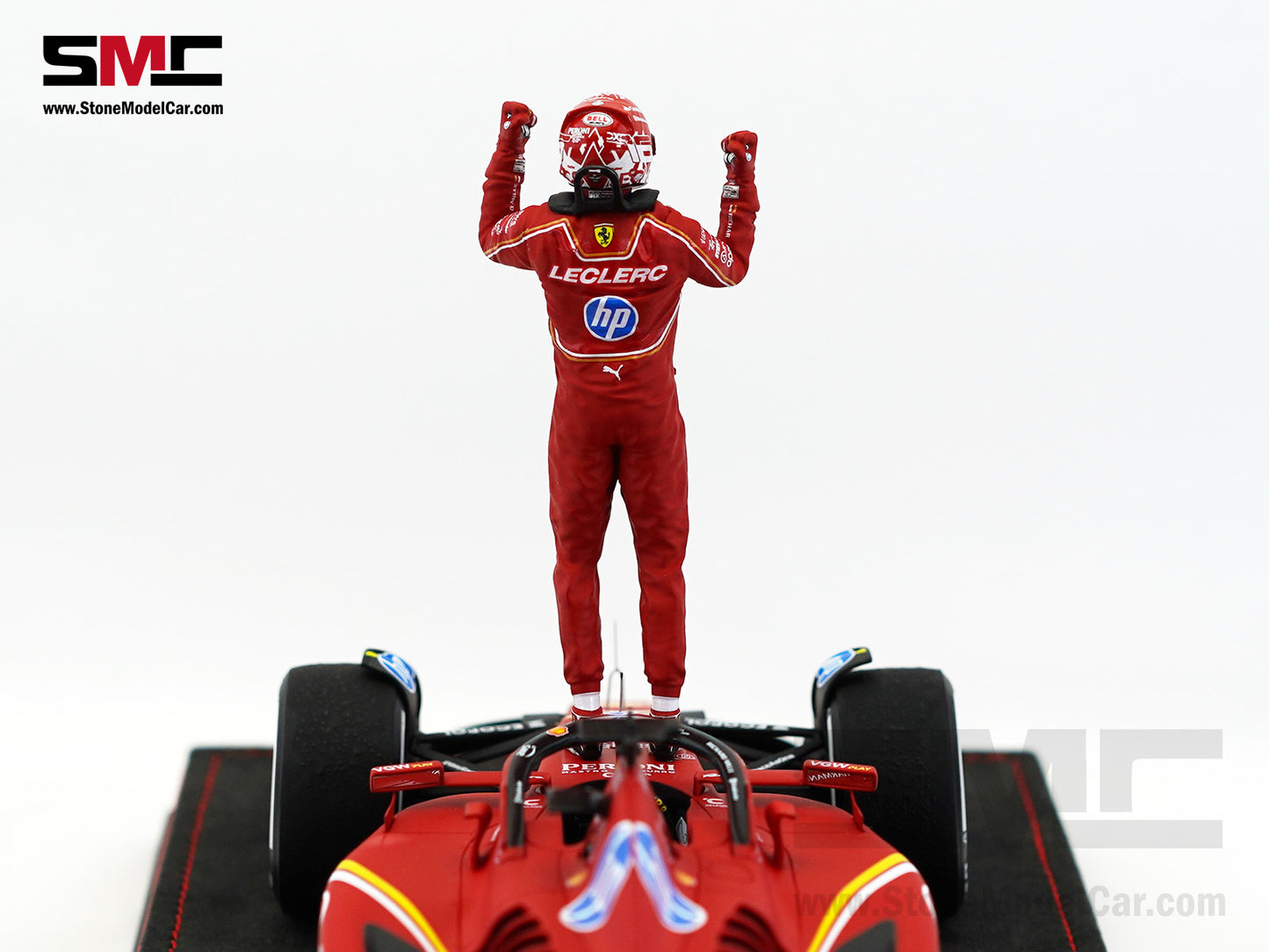 Ferrari F1 SF-24 #16 Charles Leclerc Winner Monaco GP 2024 Looksmart 1:18 Special Edition