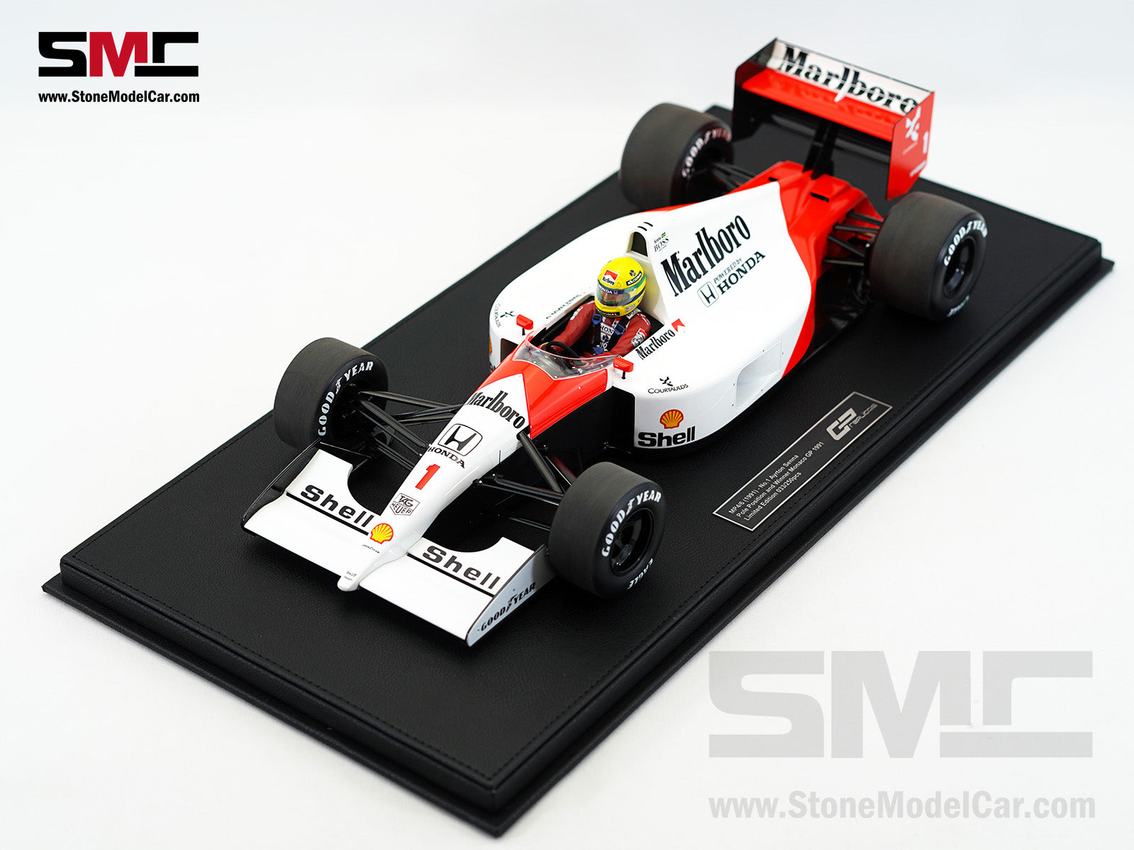 Mclaren F1 MP4/6 #1 Ayrton Senna Monaco 1991 World Champion with