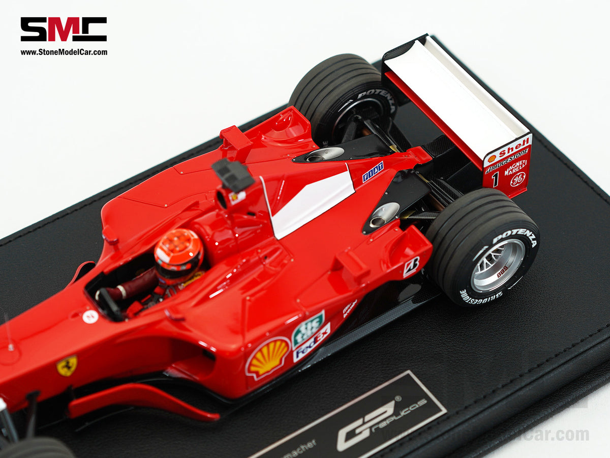 Ferrari F1 F2001 #1 Michael Schumacher Monaco GP Winner 2001 World Champion 1:18 GP REPLICAS with Driver + Decal
