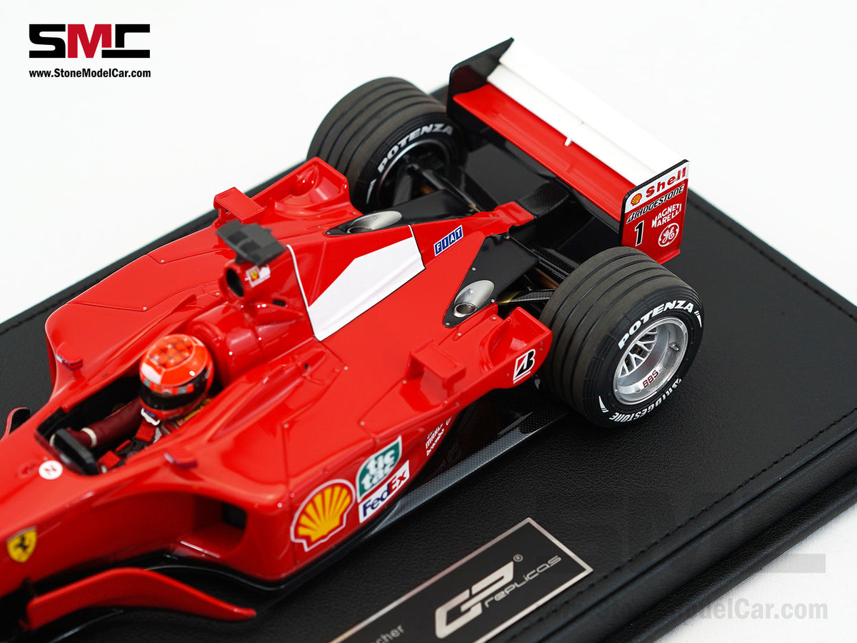 Ferrari F1 F2001 #1 Michael Schumacher Belgium GP Winner 2001 World Champion 1:18 GP REPLICAS with Driver + Decal