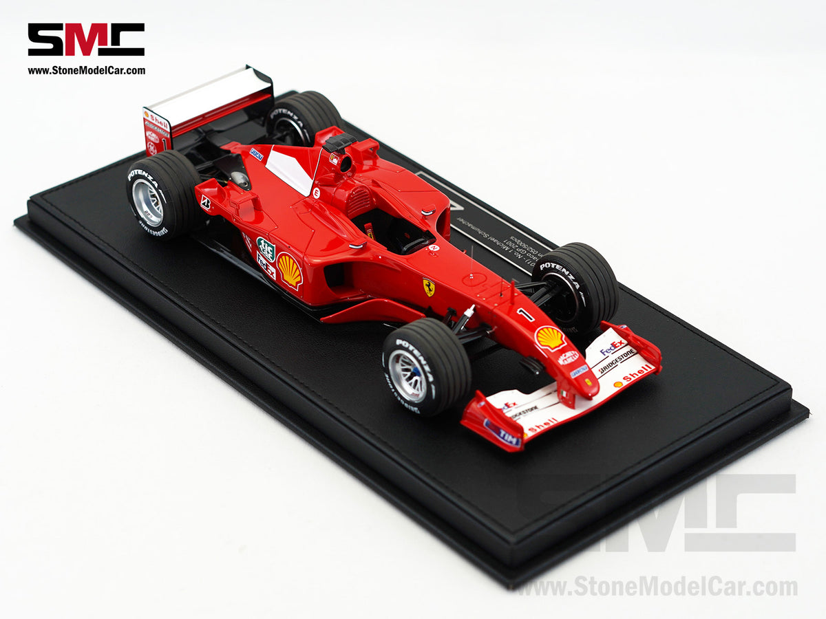 Ferrari F1 F2001 #1 Michael Schumacher Monaco GP Winner 2001 World Champion 1:18 GP REPLICAS GP168A + Decal