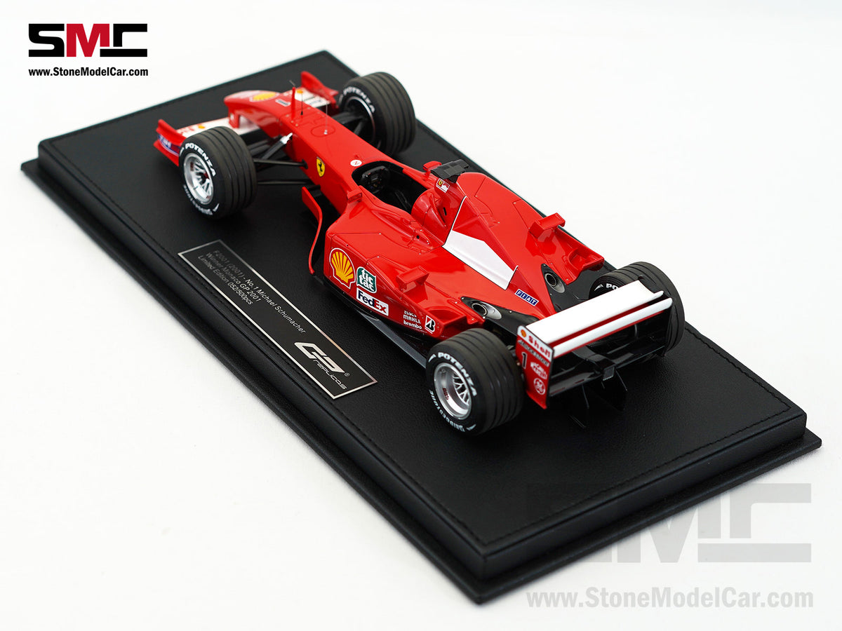 Ferrari F1 F2001 #1 Michael Schumacher Monaco GP Winner 2001 World Champion 1:18 GP REPLICAS GP168A + Decal