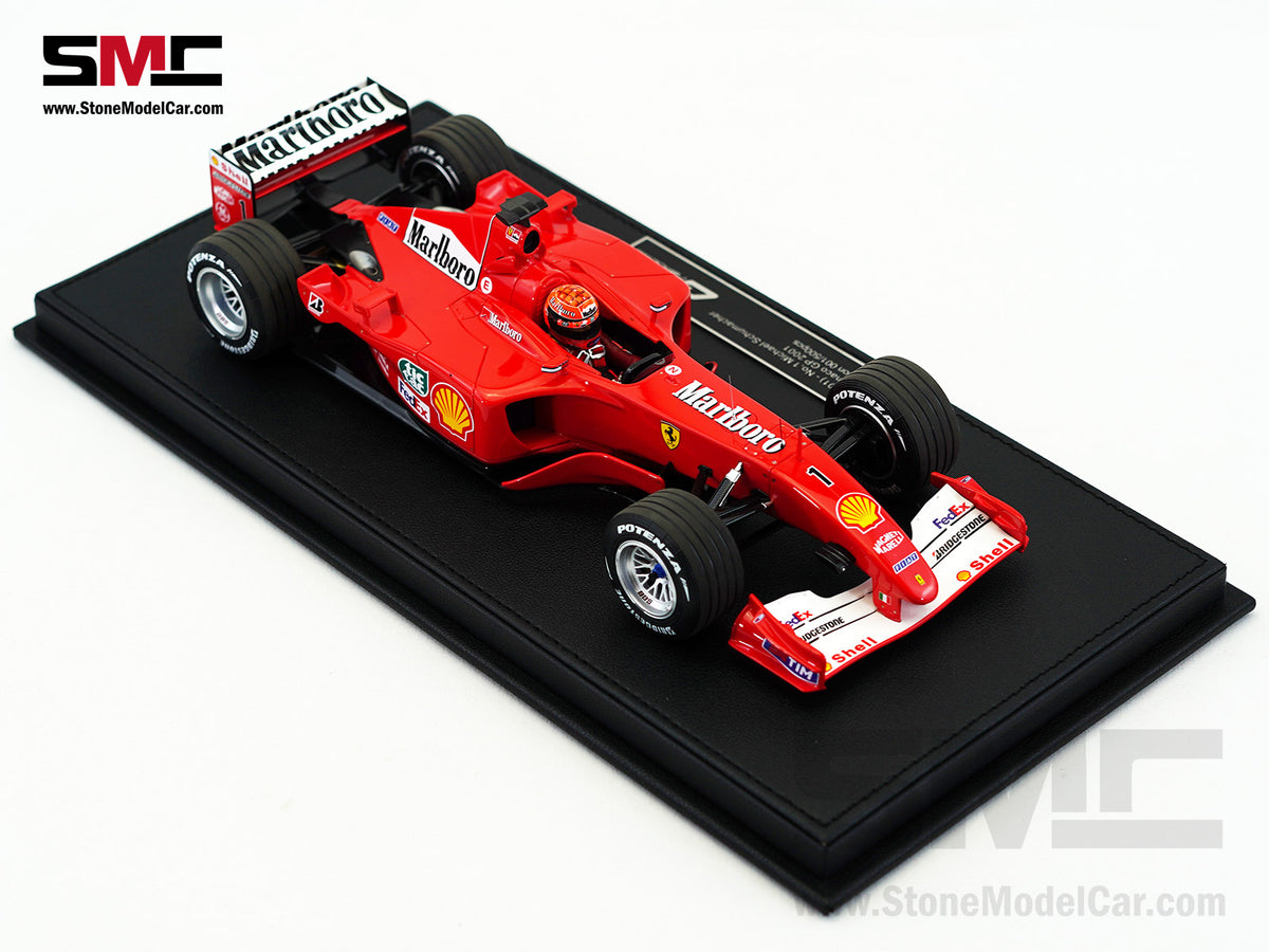 Ferrari F1 F2001 #1 Michael Schumacher Monaco GP Winner 2001 World Champion 1:18 GP REPLICAS with Driver and Decal